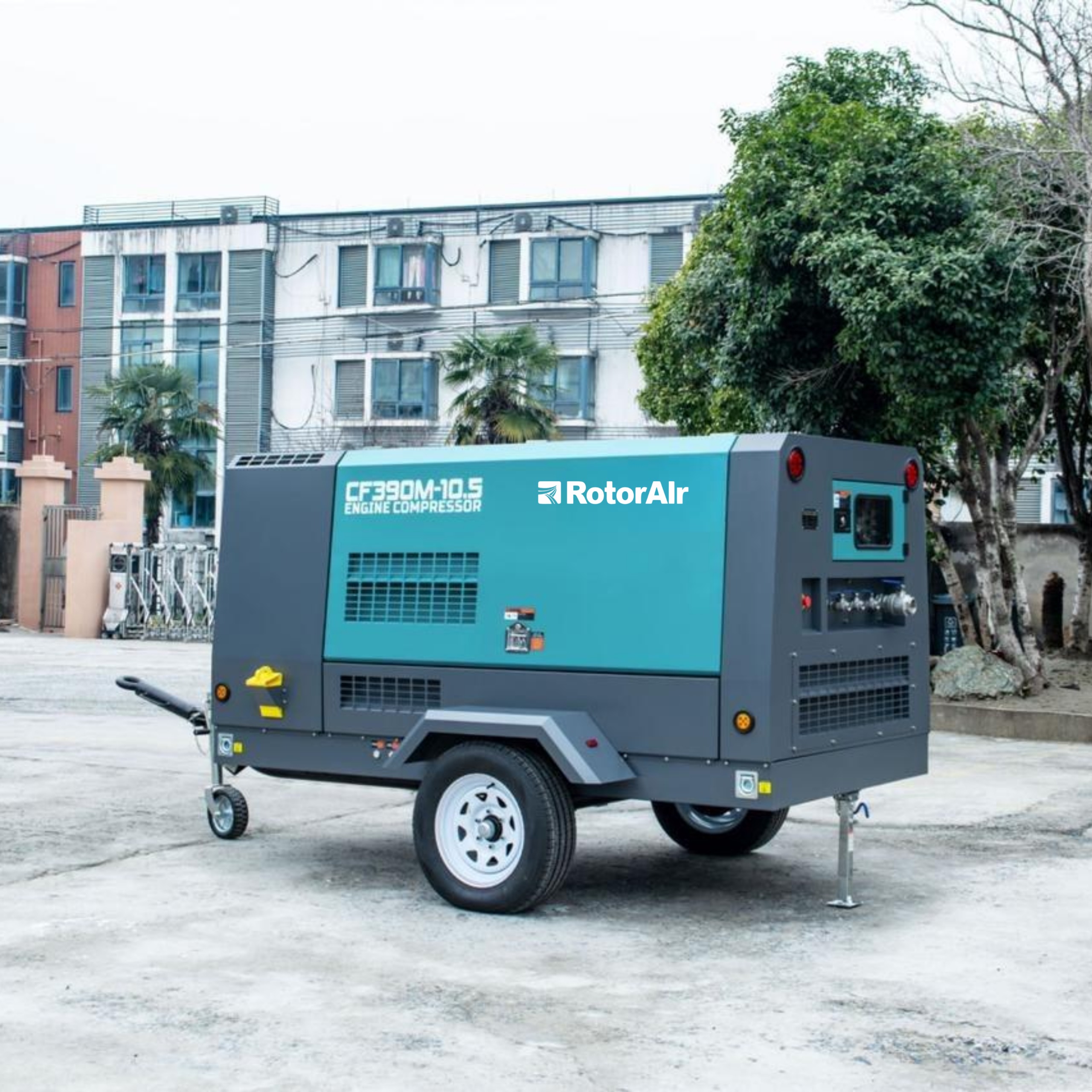 RotorAir Portable Compressor dengan roda